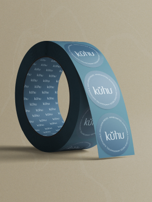 Kuhu Sticker
